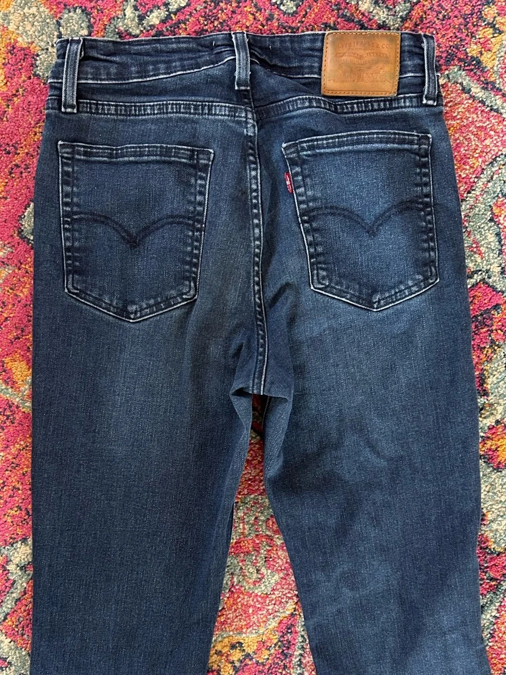 Levi’s | Women’s Dark Blue Denim Premium 725 High Rise Bootcut Jeans Size 29